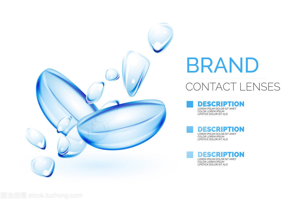 科技革新视界，矢量视觉接触镜片——清晰每一天